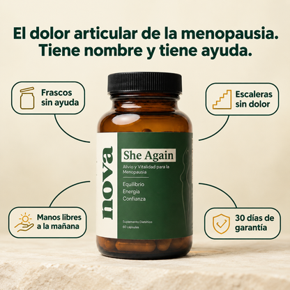 She Again™ | Alivio y Vitalidad para la Menopausia